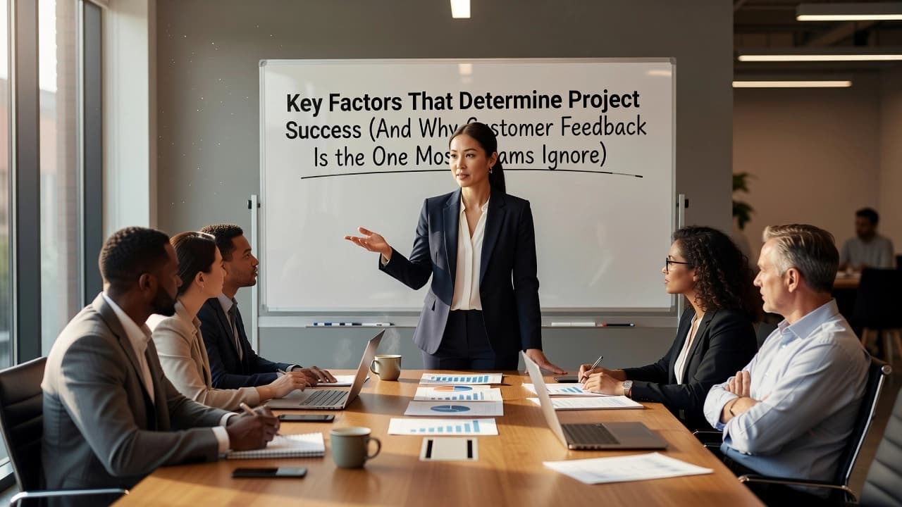 Key Factors That Determine Project Success (And Why Customer Feedback Is the One Most Teams Ignore)