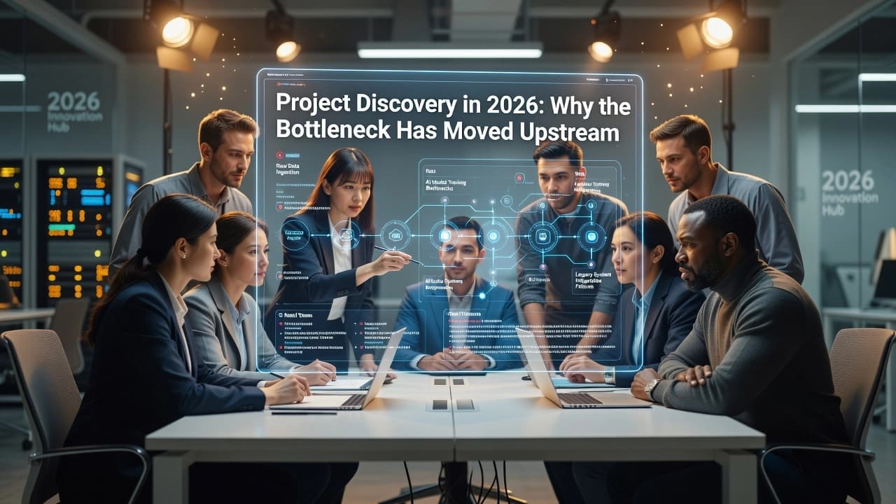 Project Discovery in 2026: Why the Bottleneck Has Moved Upstream