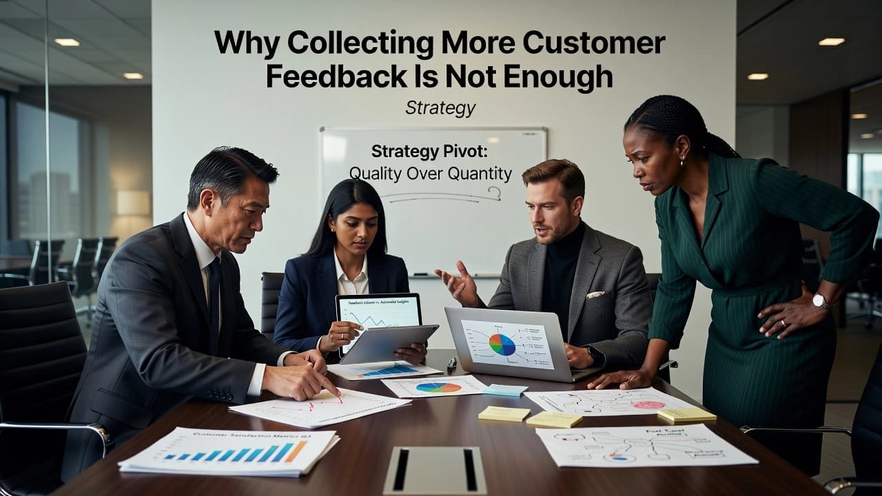 Why Collecting More Customer Feedback Is Not Enough