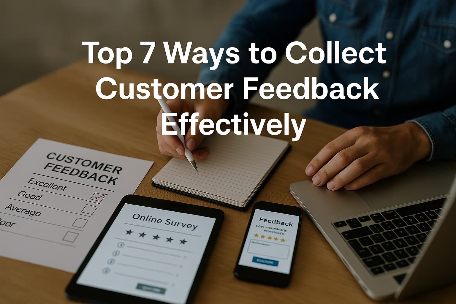 Top 7 Ways to Collect Customer Feedback Effectively