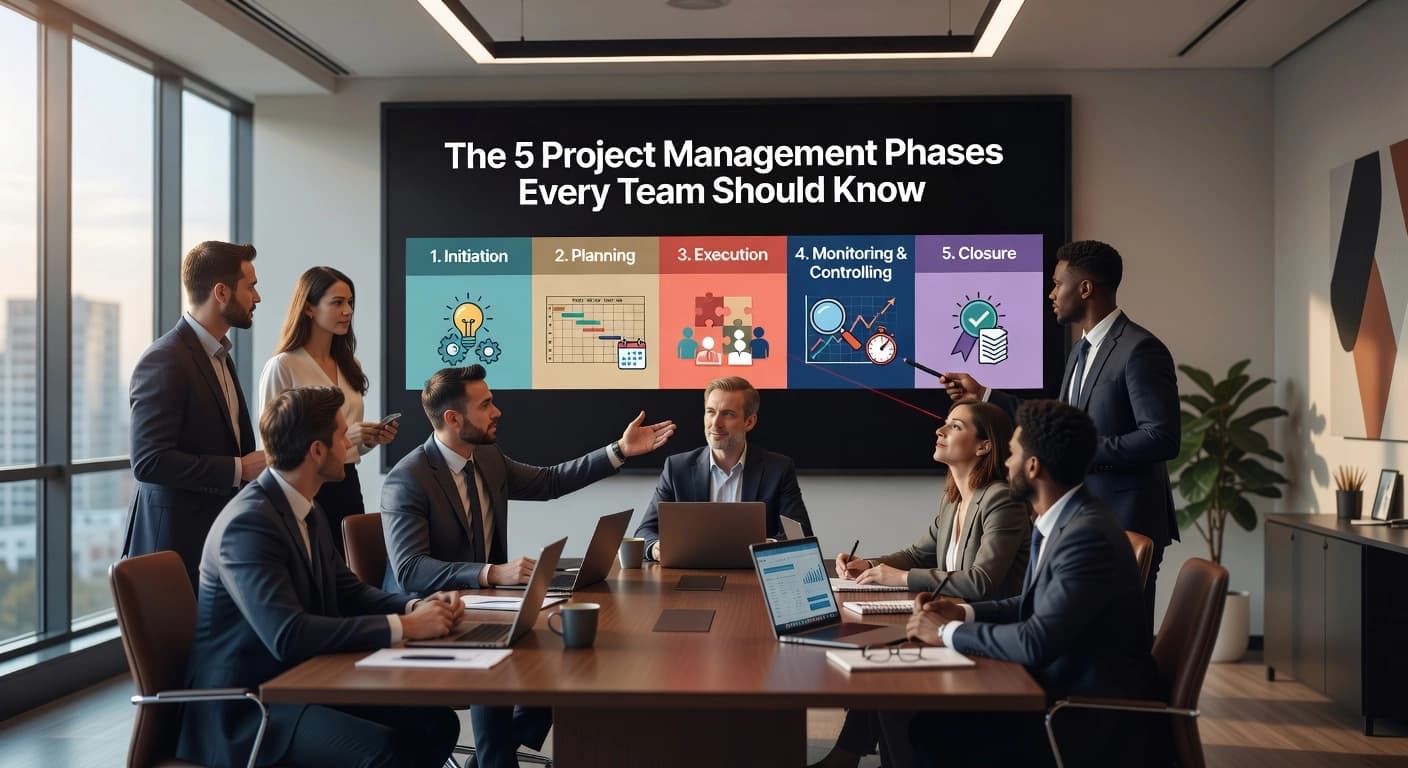 The 5 Project Management Phases Every Team Should Know